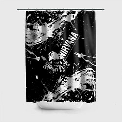 Шторка для душа NIRVANA краска, цвет: 3D-принт