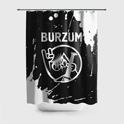 Шторка для душа Burzum КОТ Краска, цвет: 3D-принт