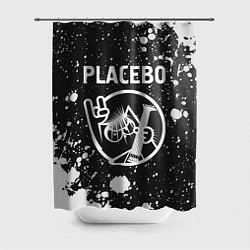 Шторка для душа Placebo - КОТ - Брызги, цвет: 3D-принт