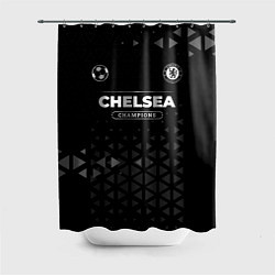 Шторка для душа Chelsea Форма Champions, цвет: 3D-принт