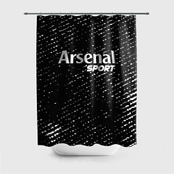 Шторка для душа ARSENAL Sport Потертости, цвет: 3D-принт