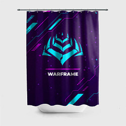 Шторка для душа Warframe Gaming Neon, цвет: 3D-принт