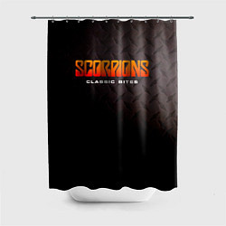 Шторка для душа Classic Bites - Scorpions, цвет: 3D-принт
