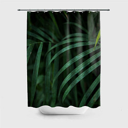Шторка для душа Камуфляж-тропики, цвет: 3D-принт