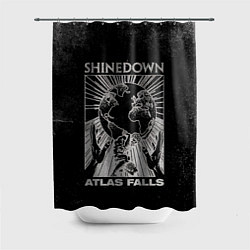 Шторка для душа Atlas Falls - Shinedown, цвет: 3D-принт