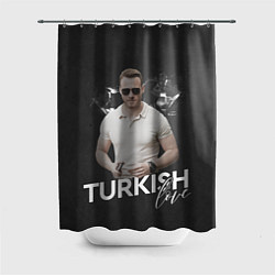 Шторка для душа Turkish Love Serkan, цвет: 3D-принт
