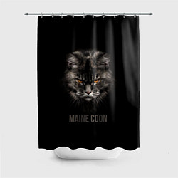 Шторка для ванной Maine coon - кот