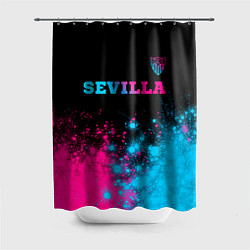 Шторка для ванной Sevilla Neon Gradient