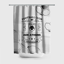 Шторка для душа AEK Athens Football Club Number 1 Legendary, цвет: 3D-принт