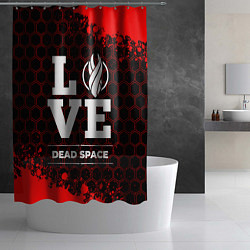 Шторка для душа Dead Space Love Классика, цвет: 3D-принт — фото 2