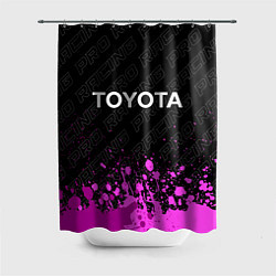 Шторка для душа Toyota Pro Racing, цвет: 3D-принт