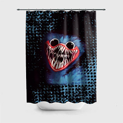 Шторка для душа Поппи Плейтайм: Хагги Вагги, цвет: 3D-принт