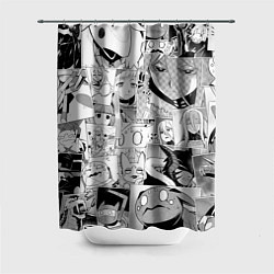 Шторка для душа Да я паук и что с того pattern, цвет: 3D-принт