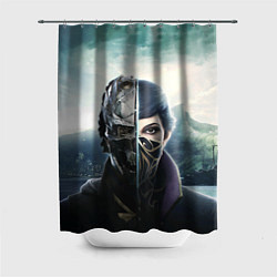Шторка для душа Dishonored - Эмили Колдуин, цвет: 3D-принт