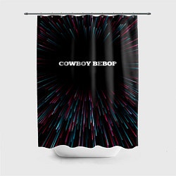 Шторка для душа Cowboy Bebop infinity, цвет: 3D-принт