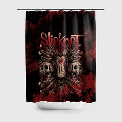 Шторка для душа Horror Slipknot, цвет: 3D-принт