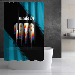 Шторка для душа Made in 1978: liquid art, цвет: 3D-принт — фото 2