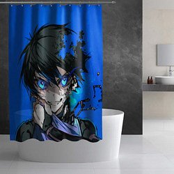 Шторка для душа Ёити Исаги art, цвет: 3D-принт — фото 2