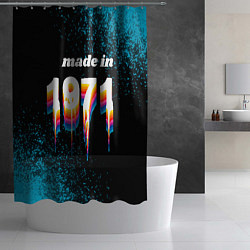 Шторка для душа Made in 1971: liquid art, цвет: 3D-принт — фото 2