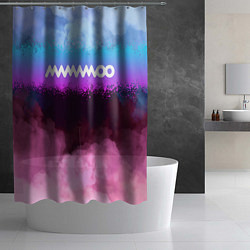Шторка для душа Mamamoo clouds, цвет: 3D-принт — фото 2