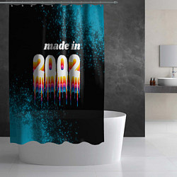 Шторка для душа Made in 2002: liquid art, цвет: 3D-принт — фото 2