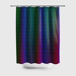 Шторка для душа Multicolored texture, цвет: 3D-принт