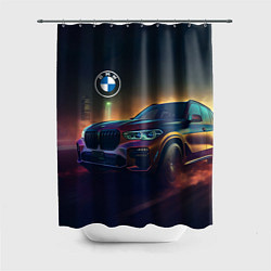Шторка для душа BMW midjourney, цвет: 3D-принт