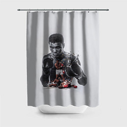 Шторка для душа The greatest - Muhammad Ali, цвет: 3D-принт