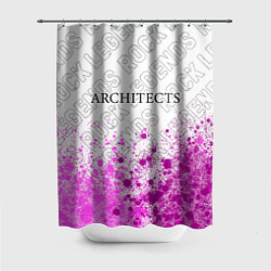 Шторка для душа Architects rock legends: символ сверху, цвет: 3D-принт