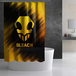 Шторка для душа Bleach - gold gradient, цвет: 3D-принт — фото 2