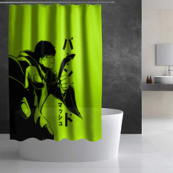Шторка для душа Mash Burnedead, цвет: 3D-принт — фото 2