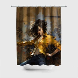 Шторка для душа Michael Jackson - Billie Jean, цвет: 3D-принт