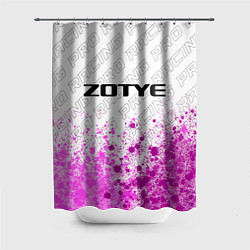 Шторка для душа Zotye pro racing: символ сверху, цвет: 3D-принт