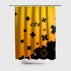 Шторка для душа Skin crosses cs2, цвет: 3D-принт