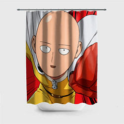 Шторка для душа Saitama big, цвет: 3D-принт