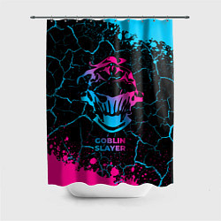 Шторка для душа Goblin Slayer - neon gradient, цвет: 3D-принт