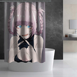 Шторка для душа Yofukashi no Uta Надзуна Нанакуса, цвет: 3D-принт — фото 2