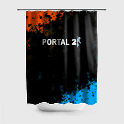 Шторка для душа Portal game, цвет: 3D-принт