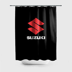 Шторка для душа Suzuki sport brend, цвет: 3D-принт