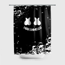 Шторка для душа Marshmello splash, цвет: 3D-принт