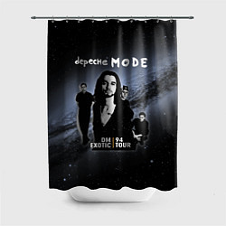 Шторка для душа Depeche Mode - A Band exotic tour, цвет: 3D-принт