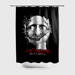 Шторка для душа Страшный праздник Хэллоуин, цвет: 3D-принт