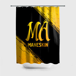 Шторка для душа Maneskin - gold gradient, цвет: 3D-принт