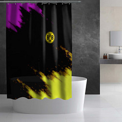 Шторка для душа Borussia Dortmund sport, цвет: 3D-принт — фото 2