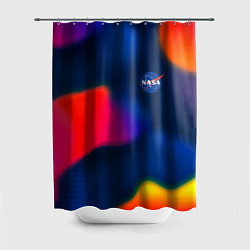 Шторка для душа Nasa gradient sportcolor, цвет: 3D-принт
