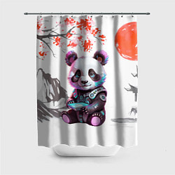 Шторка для душа Funny panda - China, цвет: 3D-принт