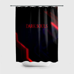 Шторка для душа Darksouls geometry cybergame, цвет: 3D-принт