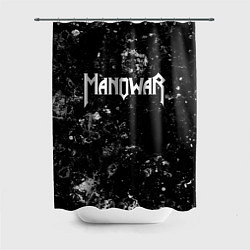 Шторка для душа Manowar black ice, цвет: 3D-принт