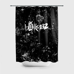 Шторка для душа Blink 182 black ice, цвет: 3D-принт