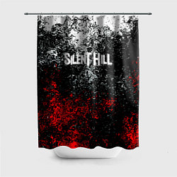 Шторка для душа Silenthill брызги красок, цвет: 3D-принт